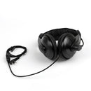 Heavy Duty Overhead Headset Boom Mic PTT For Kenwood Puxing Baofeng Radio