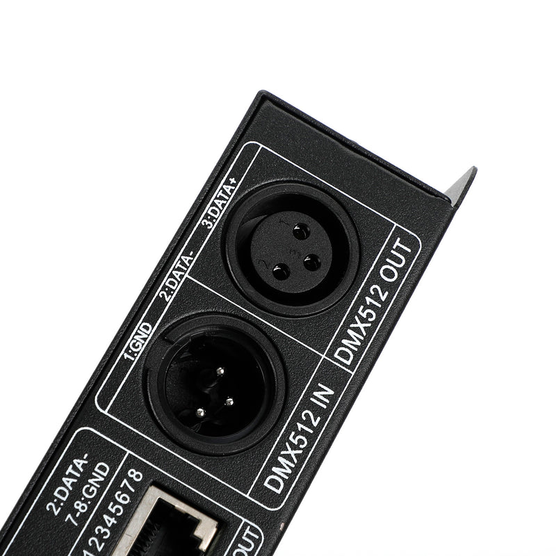 LED RGBW Controller 4x8A Decoder With Digital Display 4 Channel DMX512-4CH