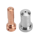 20Pcs Plasma Cutting Consumables Electrode Nozzle Tip-Kit For PT-23 27 Torch