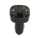 18W FM Transmitter External Microphone Dual USB PD Type C Fast Charger Bluetooth 5.0 Handsfree Car FM Modulator 3.1A PD