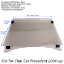 Smoke Folding Down Windshield Windscreen For 04-19 Club Car Precedent Golf Cart Generic