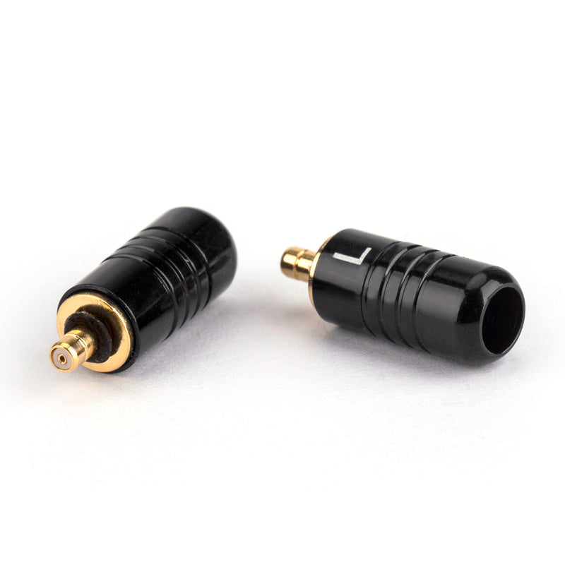 1Pair Earphone DIY Pin Connector Jack For UE Live UE6 Pro SUPERBAX IPX Black