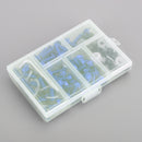 158pcs Motorbike Blue Fastener Clip Screw Kit Windscreen Fairing Bolt Universal Generic