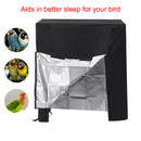 Large Guard Parrot Night Pet Bird Cage Cover Protective Dust Proof Black