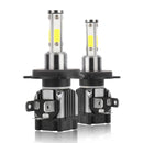 2x LED Headlight Low Beam Bulbs Conversion High Power 5000LM 25W Generic