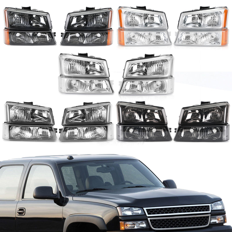 Chevrolet Silverado 2003-2006 Side Headlights/Lamp Assembly