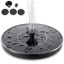 Solar Powered Fountain Water Pump Night Floating Garden Bird Bath Kit