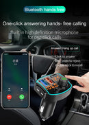 QC3.0 PD18W Quick Charger Car Mp3 Player Bluetooth 5.0 Receiver FM Transmitter