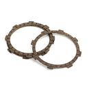 Clutch Kit Iron& Friction Plates fit for Yamaha YSR80 TZR50 TY50 MX80 GT80 Generic