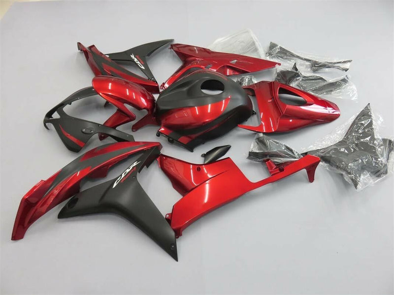 Fairing Kit Bodywork ABS fit for Honda CBR600RR 2007 2008 Red Black Generic