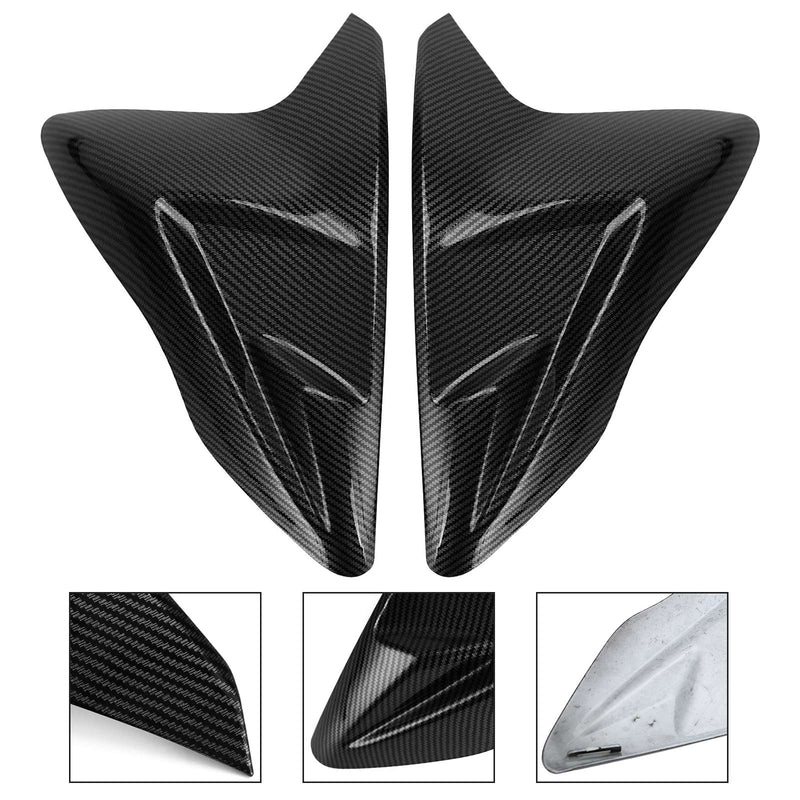 Gas Tank Side Cover Fairing Carbon Look For SUZUKI GSXR 600 750 2011-2019 Generic