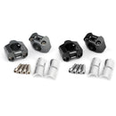 Areyourshop CNC Aluminum Motorcycle Handlebar Risers 22-28mm Universal Clamp Mount
