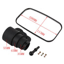 1.5" 1.75" 2" Bar Retangular Rear View Mirror For Kawasaki Mule Can-Am Commander Generic