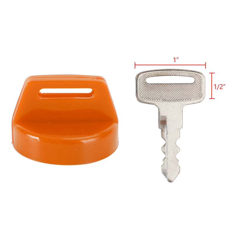 Polaris Ranger 400 500 570 800 900 1000 5433534 5pcs Key Switch Cover Orange