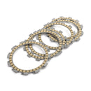 Clutch Friction Plate Kit Set For Yamaha YZ125 E/F/G/H/J/K/L/M/N/P/R/S 1993-2018 Generic