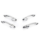 4x Exterior Door Handle 4589009AH Chrome For Chrysler 300 / 300C 2005-2010 Generic