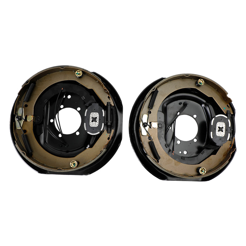 Electric Trailer Brake Kit-12"-Left and Right Hand Assemblies-5200 to 7000 lbs