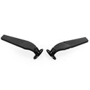 Swivel Wing Fin Rearview Mirrors For Honda CBR 250 500 600 900 929 954 1000 RR Generic