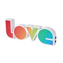 LED Rainbow Neon Sign Light 3D LOVE Bedside Night Light Wedding Party Decoration