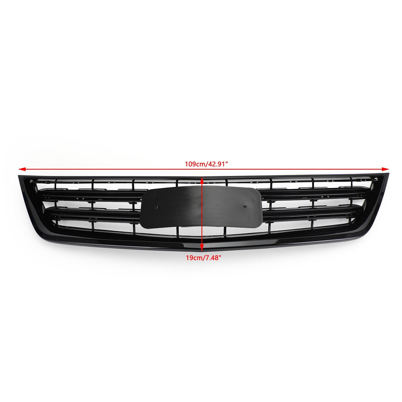 Chevrolet Impala Sedan 2014-2020 Gloss Black Front Upper Grille Grill