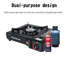 Butane/liquefied gas tank Dual purpose Burner Gas Camping Stove Tabletop Stove