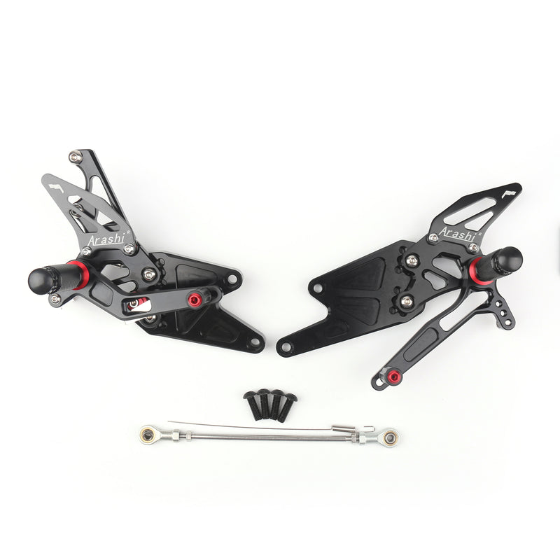 Motorcycle Adjustable Rearset Rearsets Foot pegs For Yamha MT-03/MT25 2015+ Generic