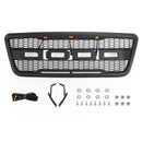 Ford F150 2004-2008 Raptor Style With LED Front Mesh Hood Grill Grille
