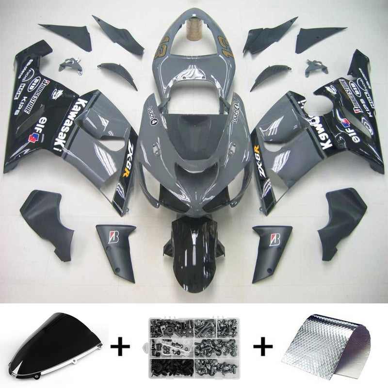 Fairing Kit For Kawasaki ZX6R 636 2005-2006 Generic