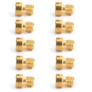 10set Round Head Main Jet 5mm 82-105 For GY6 Motorcycle Scooter Carburetor PZ19 Generic