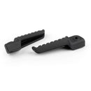Front&Rear Footrests Foot Pegs Aluminum Passenger For Kawasaki ZX6R ZX-10R 04+12 Generic