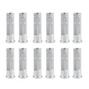 6.2mm Compound Thread Insert Bow Nock Hunting 48PCS Shaft Carbon Arrow