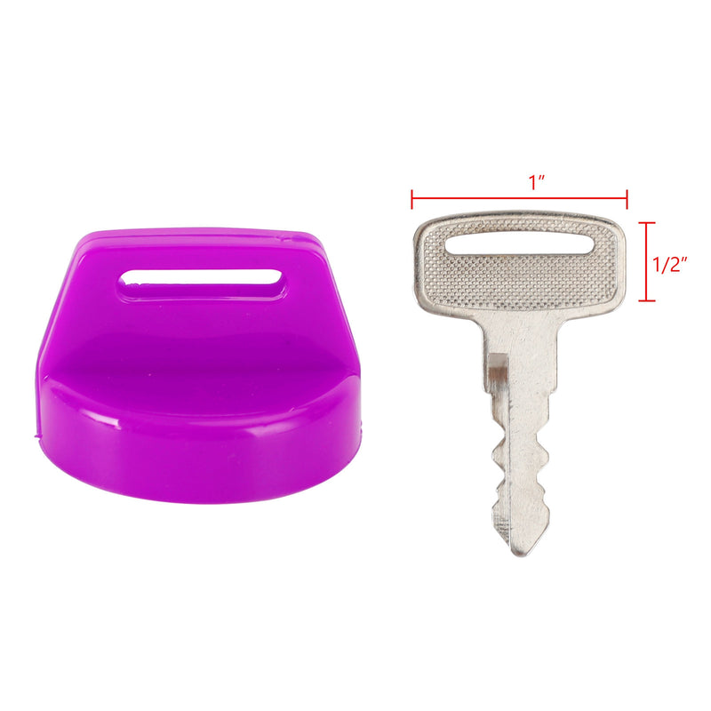 Polaris RZR XP 1000 900 800 Ranger Sportsman Violet Ignition Key Cover w/Nut