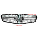 Benz 2008-2014 C-Class W204 C300 C350 LED Diamond Front Bumper Grille Grill