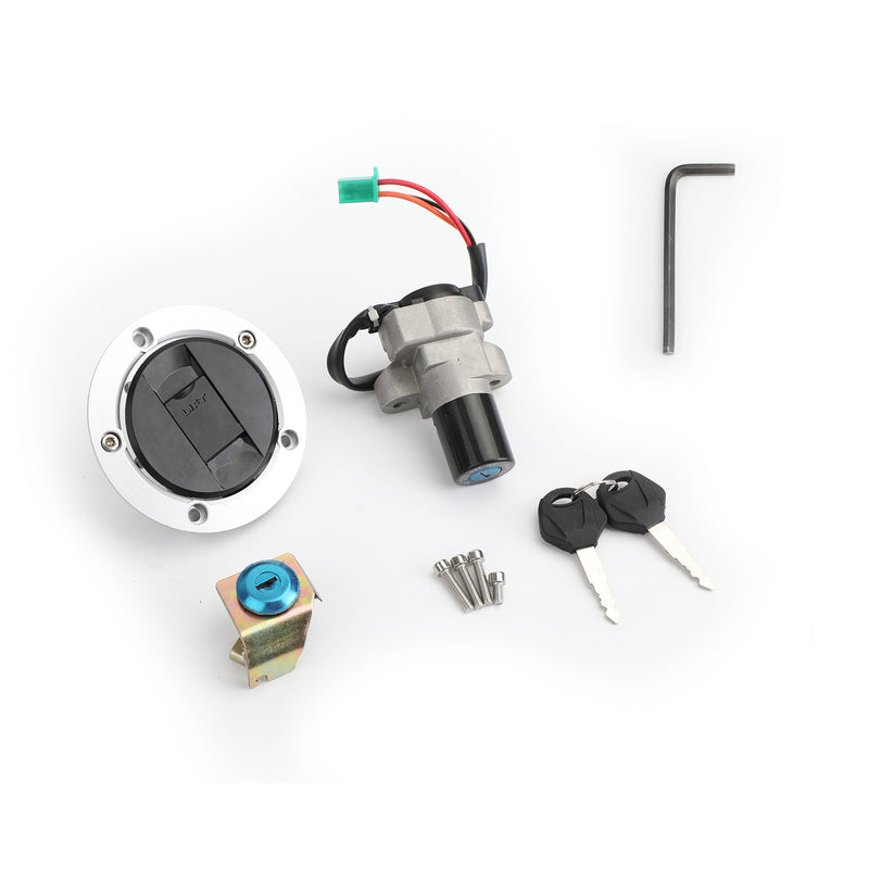 Ignition Switch Fuel Gas Cap Lock Keys For Suzuki GW250 Inazuma / GSXR 250 13-17 Generic