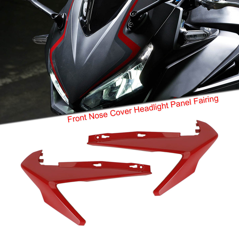 2019-2021 Honda CBR500R Front Nose Cover Headlight Panel Fairing For Red Generic