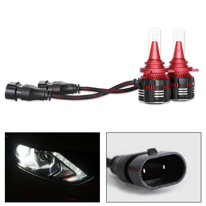 27W LED headlight Bullet Head Mini Conversion Kit 9012 LED Headlight Bulb