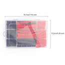 270PCS 3:1 Waterproof Dual Wall Adhesive Heat Shrink Insulation Shrinkable Tube Waterproof Wire Cable Sleeve Kit