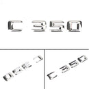 Mercedes C350 Rear Trunk Emblem Badge Nameplate Decal Letters Numbers