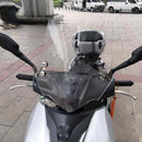 Universal ABS Plastic Motorcycle Windshield Windscreen with Mounting Kit Generic