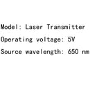 5 x KY-008 Laser Transmitter Sensor Module For Arduino AVR PIC New