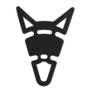 3D Rubber Motorcycle Tank Pad Protector Motorbike Spine Sticker "Cat ears" Look Generic