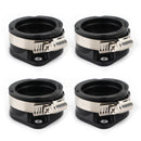 4 Intake Manifold Boots kit Fit for Kawasaki KZ1000 KZ1100 1981-1982 16065-1135