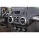 Air Condition Knob Cover For Wrangler JK 11-17 Compass Patriot 10-16 Black/Carbon Generic