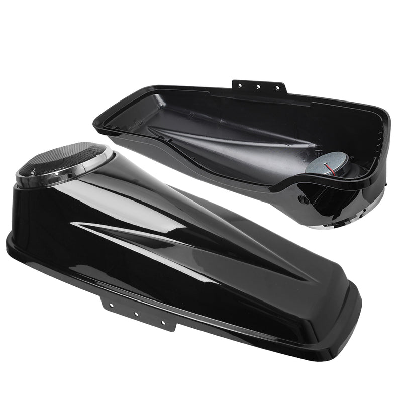 6.5 inch Saddlebag Lid Bra Covers Harley Touring Electra Street Glide 14-21 Generic