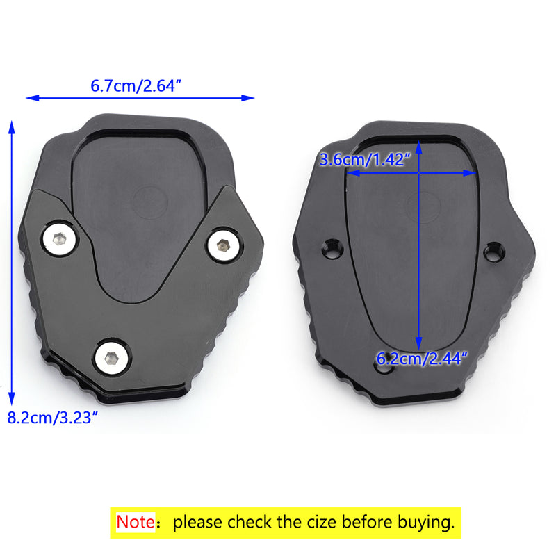 Side Stand Extension Kickstand Enlarger Plate For HONDA CRF250L 2013-2016 Generic