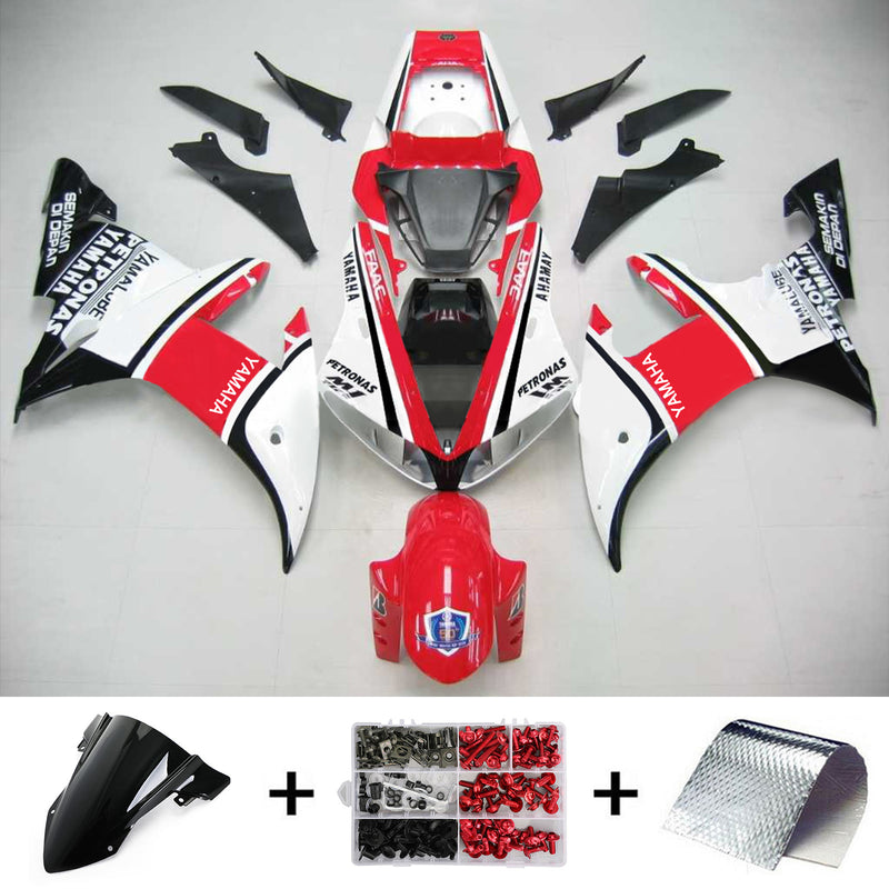 Injection Fairing Kit Bodywork Plastic ABS fit For Yamaha YZF 1000 R1 2002-2003 Generic