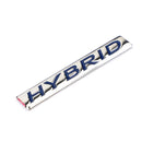 1PC 3D HYBRID Words Car Sticker Metal Emblem Rear Car Trunk Badge Generic