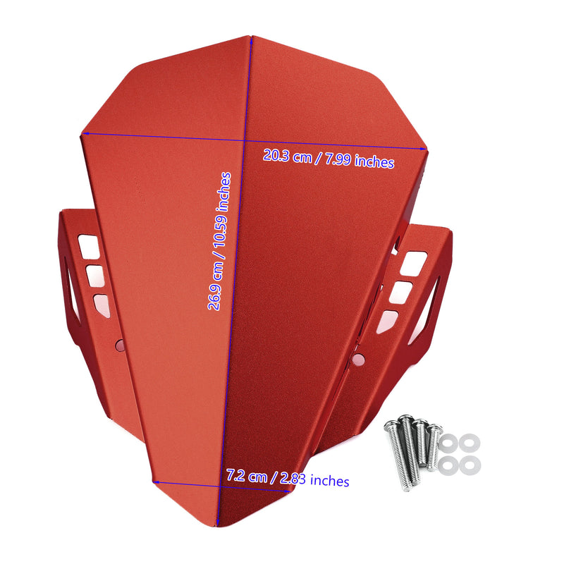 Windscreen Windshield Shield Protector For YAMAHA FZ 07 MT 07 2019-2020 Generic