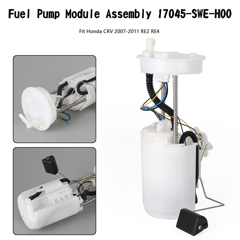 Fuel Pump Module Assembly 17045-SWE-H00 Fit Honda CRV RE2 RE4 2007-2011 Generic