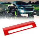 Silver Emergency Warning Light Lamp Switch Panel Decor Cover For Ford F150 2015+ Red Generic